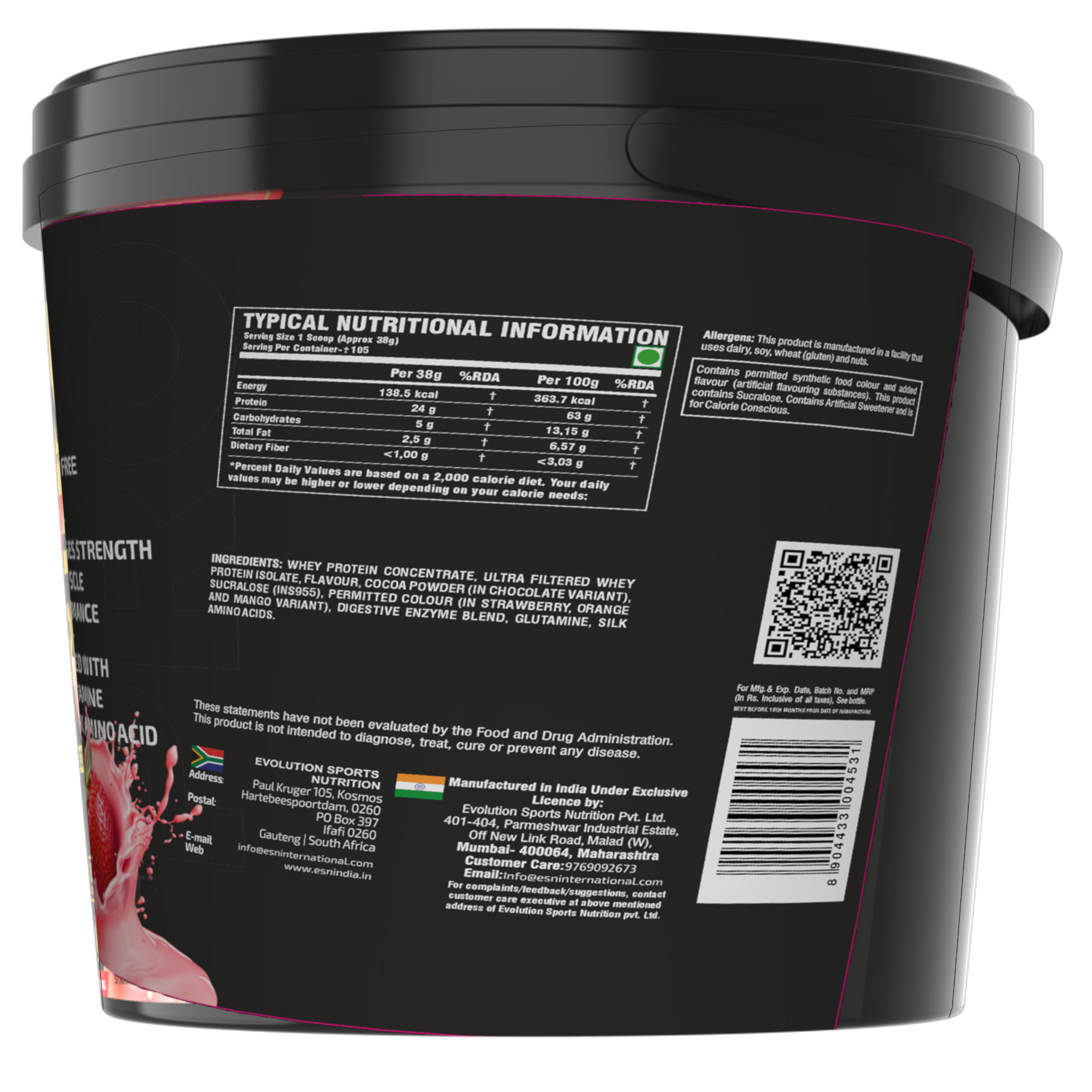 Pro Standard whey